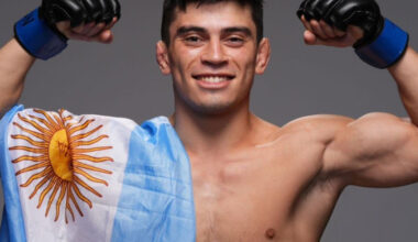 "El Chino" Vallejos vuelve al Apex para su segundo combate en la UFC