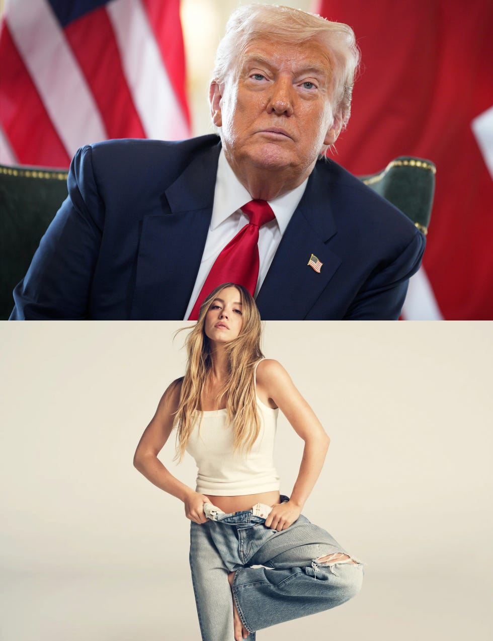 donald trump sydney sweeney