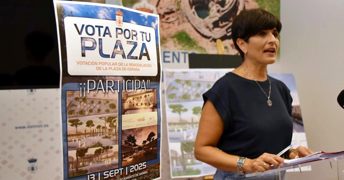 Los daimieleños votarán el nuevo diseño de la Plaza el sábado 13 de septiembre