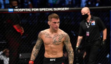 Dustin Poirier, leyenda de la UFC, da su pronóstico sobre un Topuria vs Makhachev: «Podría noquear a cualquiera...»