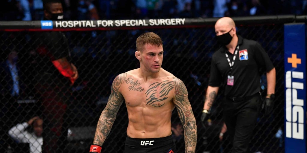 Dustin Poirier, leyenda de la UFC, da su pronóstico sobre un Topuria vs Makhachev: «Podría noquear a cualquiera...»