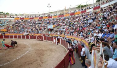Corrida de toros en Muro en 2017.