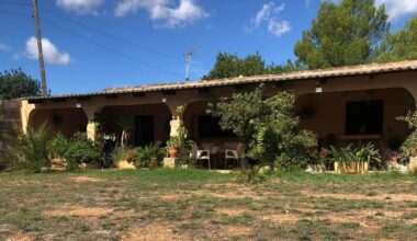 La casa rústica en los alrededores de Llucmajor hace unos años y que ahora es objeto de litigio.