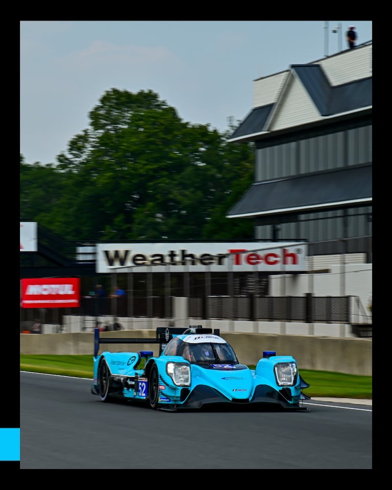 El auto que pilotará Logan Sargeant en el Campeonato IMSA. (Foto: logansargeant/IG)