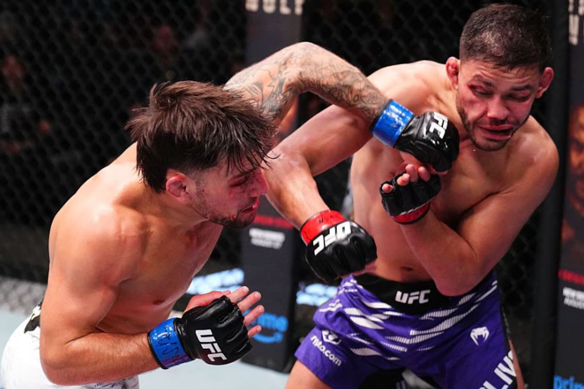 La pelea de la noche: Esteban Ribovics se consagró en el UFC Vegas 128 en un combate brutal