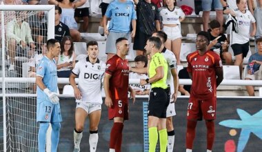 El aragonés que ha visto la roja más tempranera del fútbol profesional español