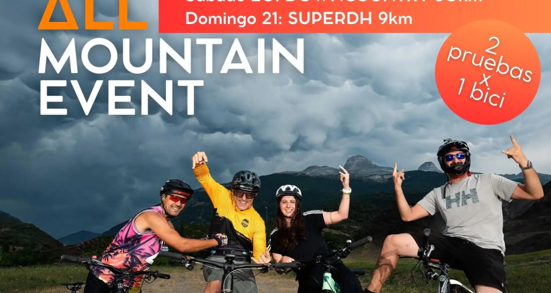 Villanúa organiza un evento inédito de mountain bike