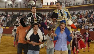 Puerta grande en Ciudad Real para El Cid y Emilio De Justo, que fue cogido al entrar a matar