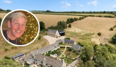 Ellen DeGeneres pone a la venta su mansión en la campiña inglesa por 26 millones de euros