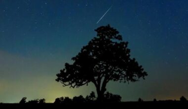 fechas, horarios y cómo ver la lluvia de estrellas desde Los Villares