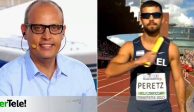 Ernest Riveras pide disculpas por no reaccionar en RTVE al "indecente gesto de violencia" de un atleta de Israel