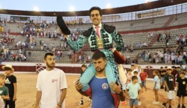 Miguel de Pablo, profeta en su tierra. Rotunda puerta grande en la primera de Colmenar