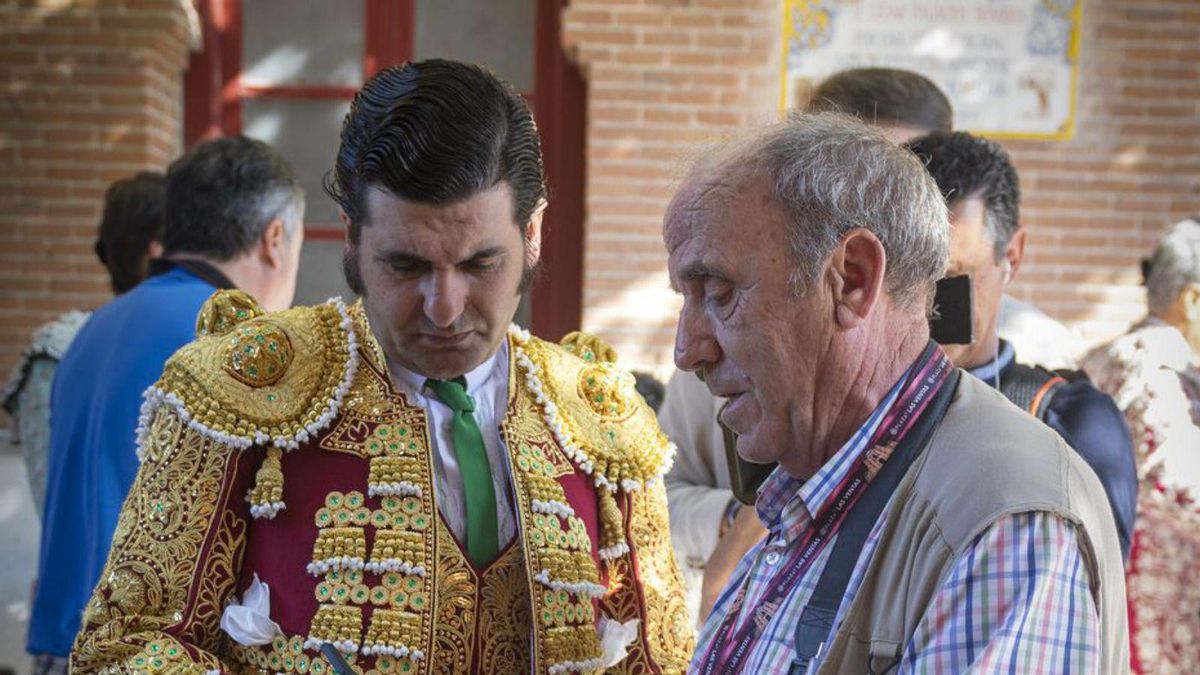 Morante dedica a Domingo Álvarez una foto que le había hecho.