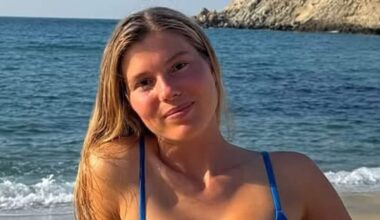 El posado en bikini de Cristina Iglesias, hija de Julio Iglesias, que arrasa a sus 24 años