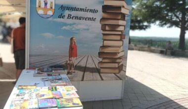 Feria del Libro de Benavente celebrada la pasada semana.