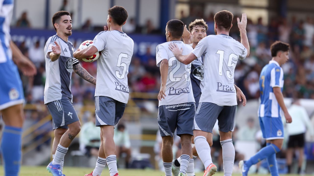 La traca final del Racing disipa las dudas frente al Fabril (2-3) - La Voz de Galicia