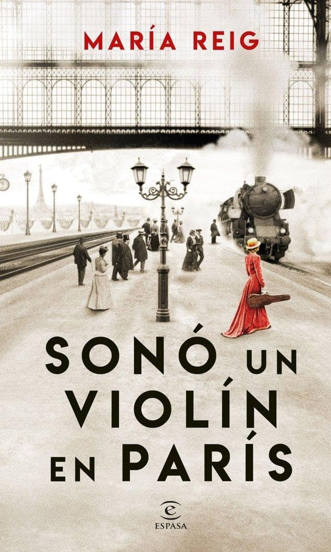Portada del libro Sonó un violín en París de María Reig 