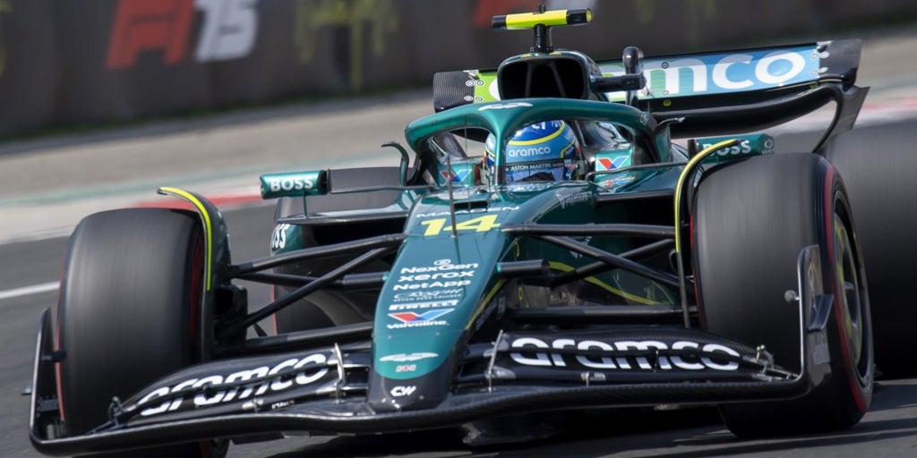 Alonso se queda a una décima de la pole, lograda por el Ferrari de Leclerc