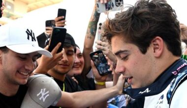 La INSÓLITA INVITACIÓN de hinchas argentinos a Colapinto mientras descansa: "¿Tomamos?"