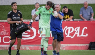 Una victoria del Real Zaragoza y cuatro accidentados en Tarazona