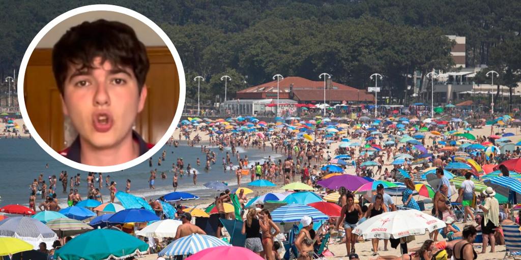 Un vecino de Galicia no se corta y dice lo que muchos piensan sobre los turistas de Madrid que van allí en verano: «Son una especie invasora»