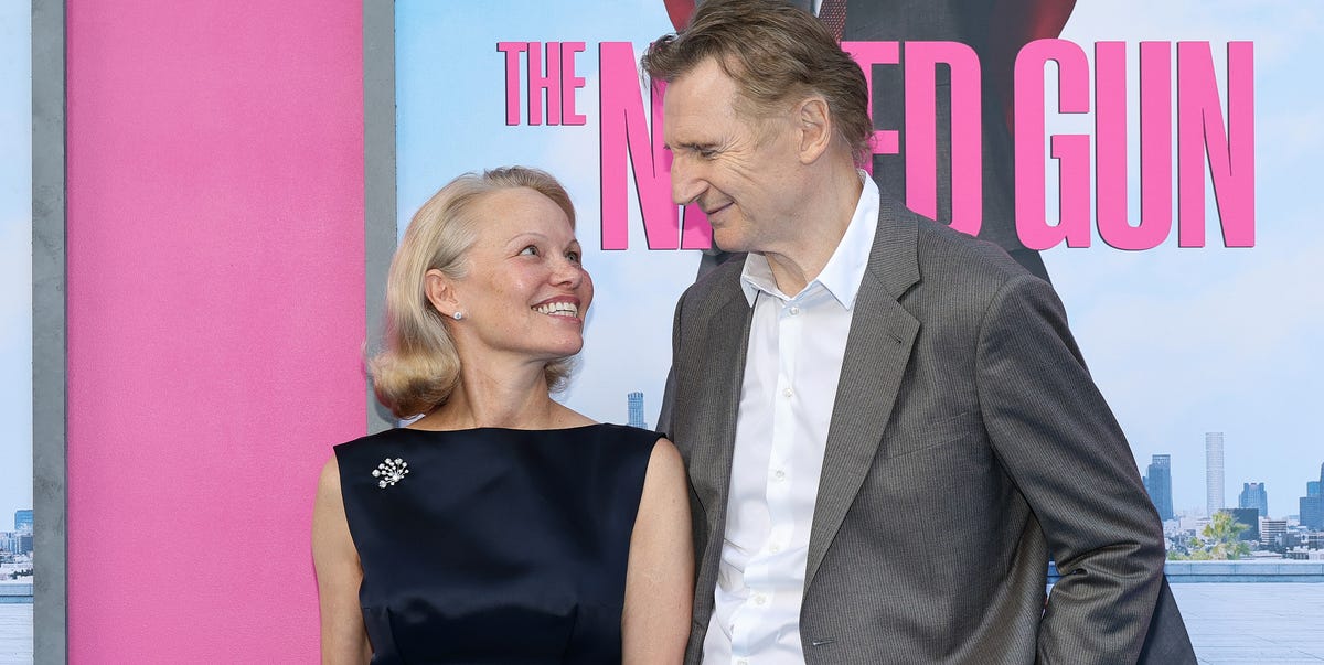 Pamela Anderson (58), sobre su relación con Liam Neeson (72): "Estaba muy emocionada"