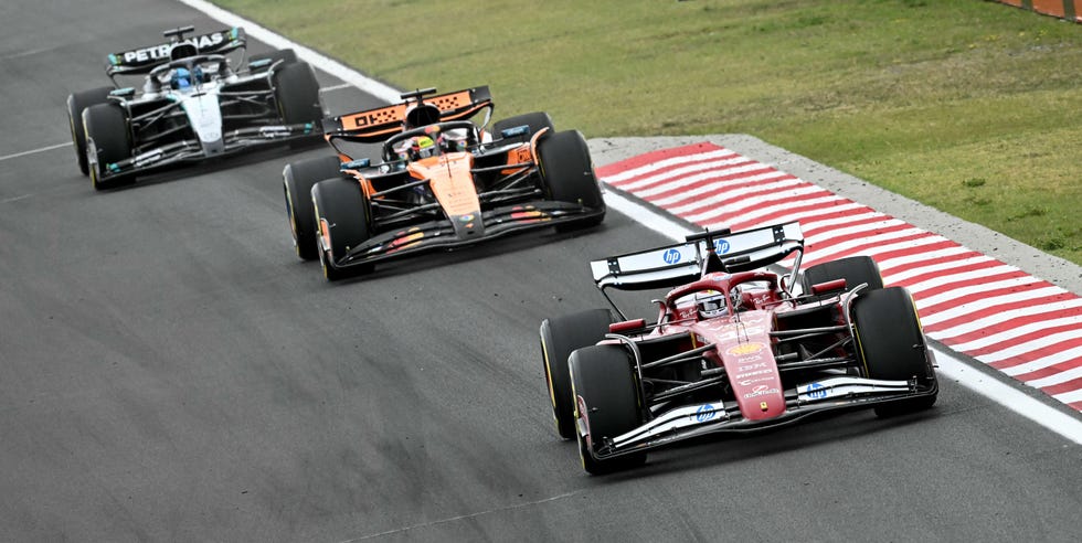 Charles Leclerc y George Russell F1 charles leclerc y george russell f1