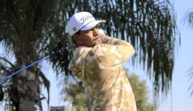 Fabián Gómez lidera en el Abierto del Chaco
