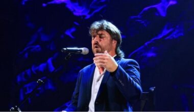 El cantaor de Ciudad Real Gregorio Mora en la final del Festival Internacional del Cante de las Minas