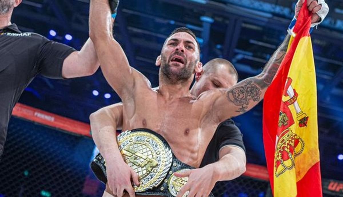 Hecher Sosa, el Guerrero canario de MMA, pelea por un contrato en la UFC