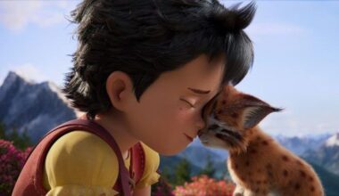 la nueva película de la niña de los Alpes Suizos