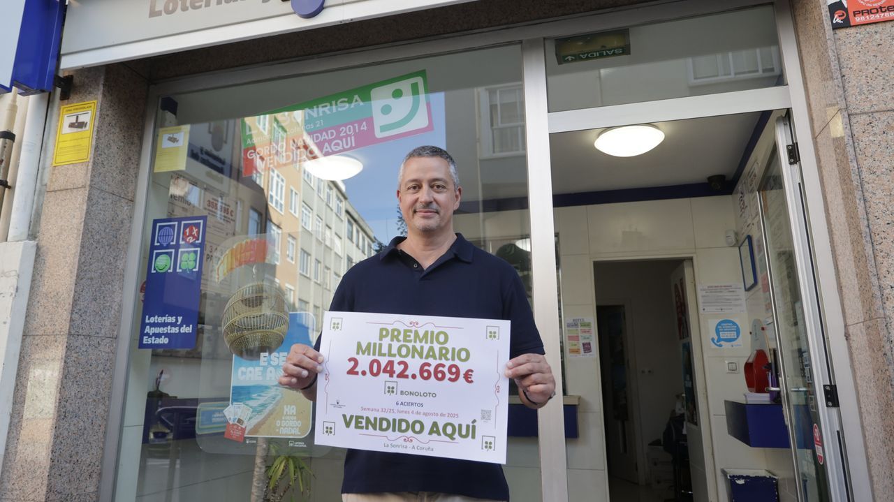 Una bonoloto sellada en Monte Alto, en A Coruña, premiada con 2 millones de euros - La Voz de Galicia