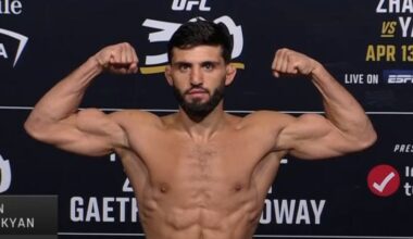 así es el peleador de reserva para el UFC 317