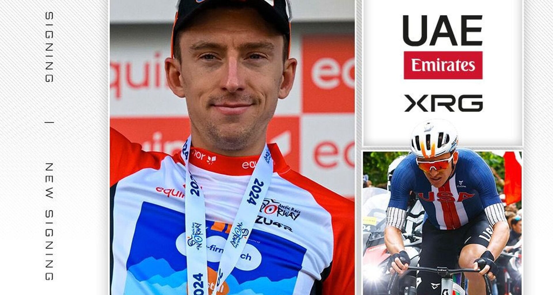 El UAE de Pogacar apuntala su bloque de Grandes Vueltas con el estadounidense Kevin Vermaerke y ya tiene 25 fichas para 2026