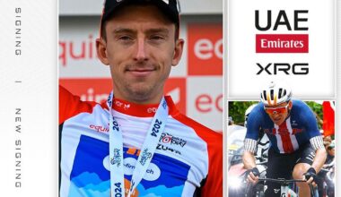 El UAE de Pogacar apuntala su bloque de Grandes Vueltas con el estadounidense Kevin Vermaerke y ya tiene 25 fichas para 2026