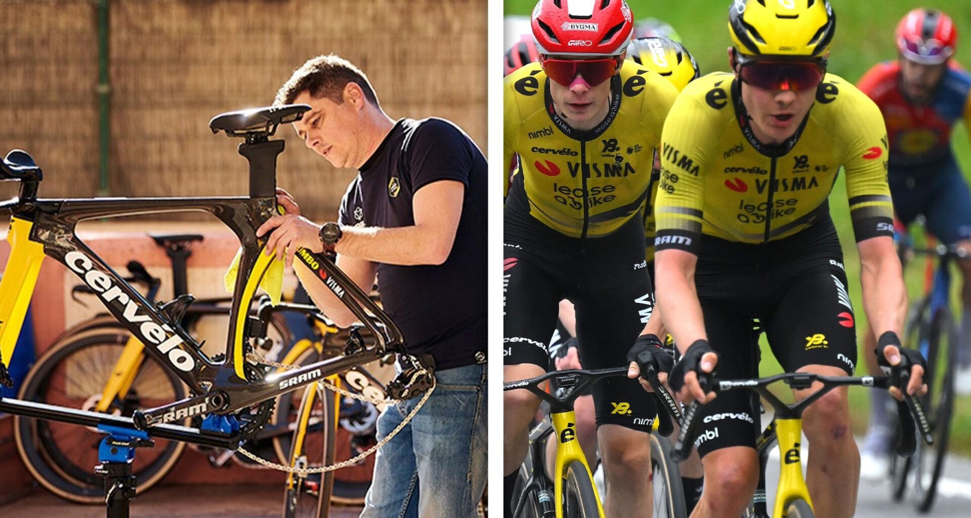 La lección de solidaridad de Movistar y Lidl con Visma | Lease a Bike tras el robo de bicicletas sufrido en La Vuelta 2025: "Han sido muy grandes"