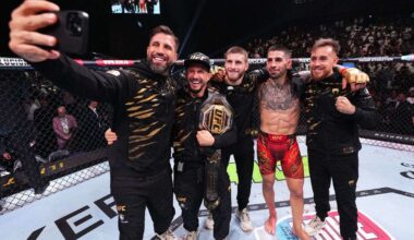 Ilia Topuria cambia de equipo antes de su gran duelo con Oliveira