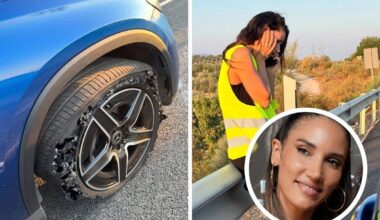 El susto en carreteta de India Martínez tras salir de Marbella para un concierto