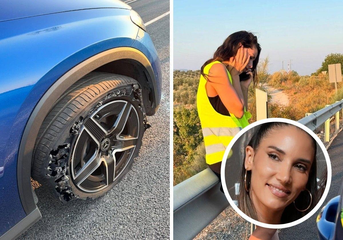 El susto en carreteta de India Martínez tras salir de Marbella para un concierto