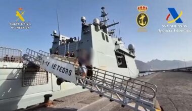 el barco que hacía la 'ruta atlántica' cargado de toneladas de cocaína