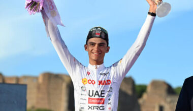 Isaac del Toro remata en solitario el gran trabajo del UAE en el Circuito de Getxo