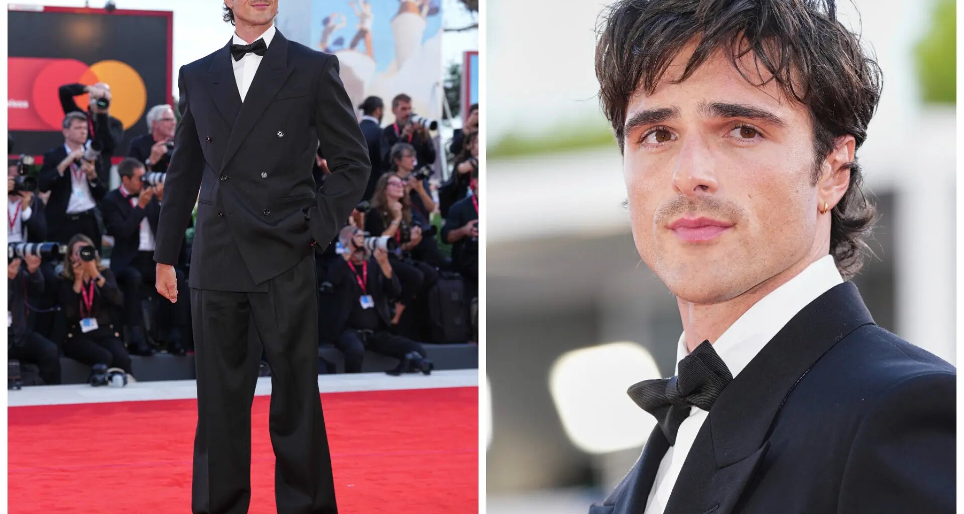 Jacob Elordi arrasa en la alfombra roja de la Mostra de Venecia