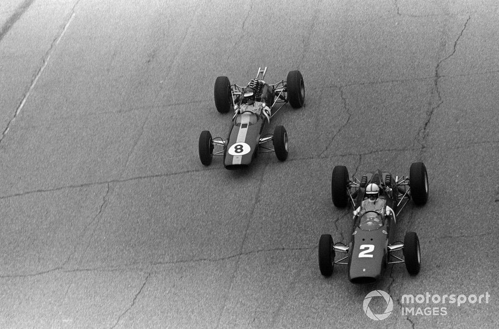 John Surtees logró el título en 1964 tras una segunda mitad de temporada espectacular.