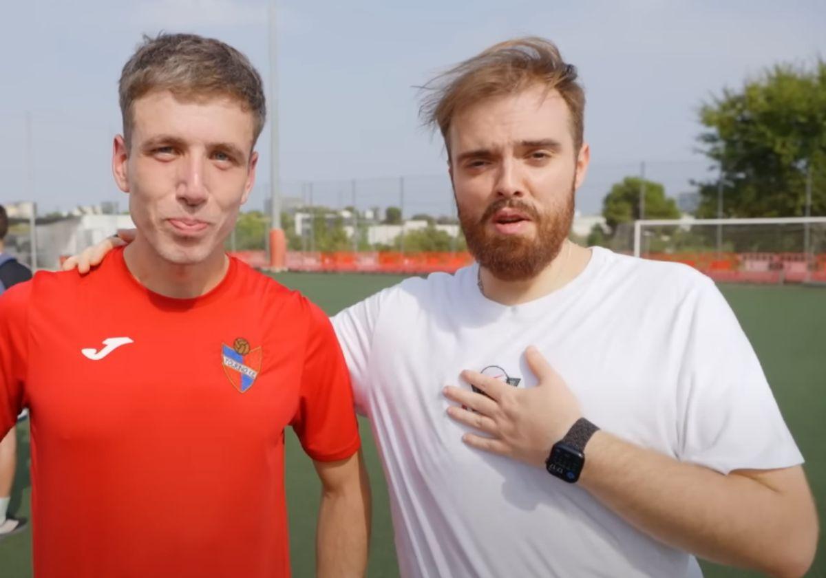 Un futbolista guipuzcoano, entre los seleccionados para entrar en el nuevo equipo de Ibai Llanos