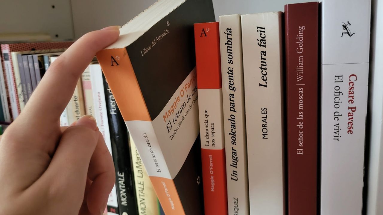 «Sempre vía á miña nai cun libro e acabei por imitar ese costume»