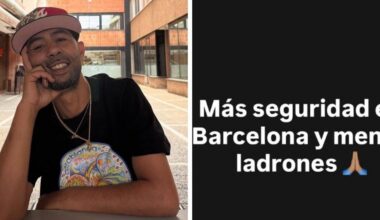 El padre de Lamine Yamal pide «más seguridad en Barcelona y menos ladrones» a través de una publicación en Instagram