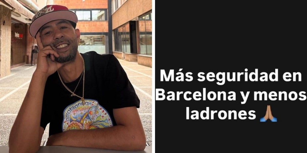 El padre de Lamine Yamal pide «más seguridad en Barcelona y menos ladrones» a través de una publicación en Instagram
