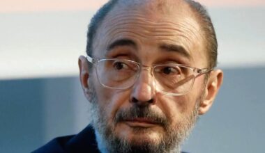 Muere Javier Lambán, expresidente de Aragón y uno de los barones del PSOE más críticos con Sánchez