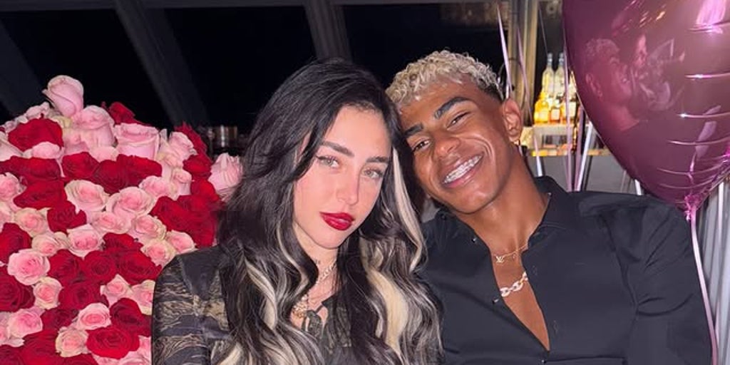 Lamine Yamal hace oficial su relación con Nicki Nicole con esta foto
