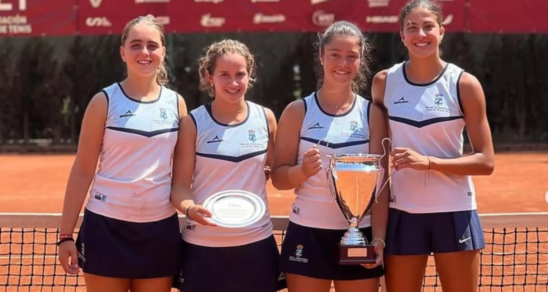 El Real Zaragoza Club de Tenis se proclama subcampeón de España por equipos infantil